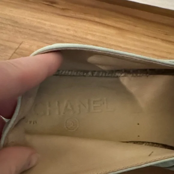 CHANEL Leather Espadrille Flats - Picture 3 of 6